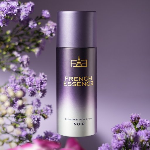French Essence Noir Deodorant Body Spray for Men & Women - Long Lasting Luxury Fragrance | Premium Unisex Parfum Spray