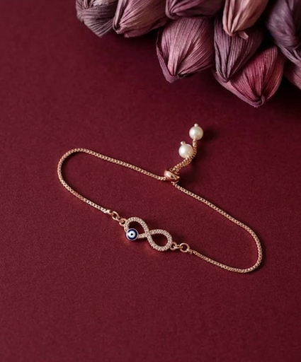 Infinity Evil eye braclet 👀