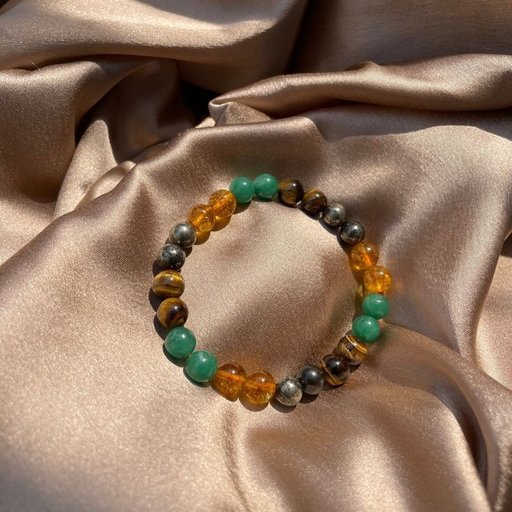 New Trendy Wealth Magnet Stone Bracelet (Unisex)