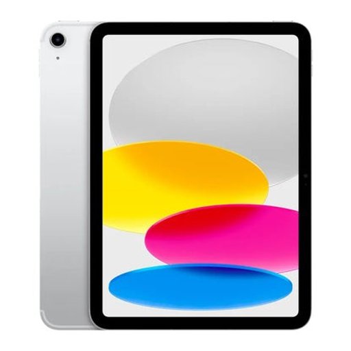 Apple iPad (10th Generation): with A14 Bionic chip, 27.69 cm (10.9″) Liquid Retina Display, 64GB, Wi-Fi 6 + 5G Cellular, 12MP front/12MP Back Camera, Touch ID, All-Day Battery Life