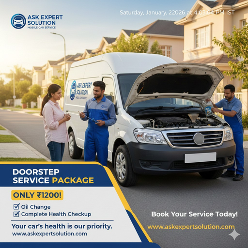 CarMinor Servicing On Highway