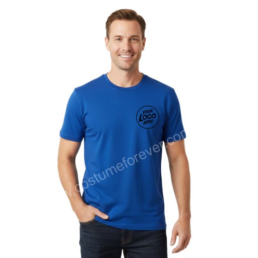 COTTON T SHIRT 180 GSM | ROYAL BLUE | COSTUME FOREVER