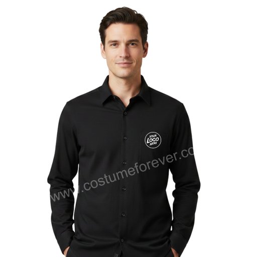 BLACK COTTON SHIRT | COSTUME FOREVER