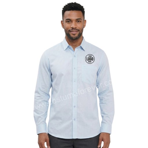 SKY BLUE COTTON SHIRT | COSTUME FOREVER