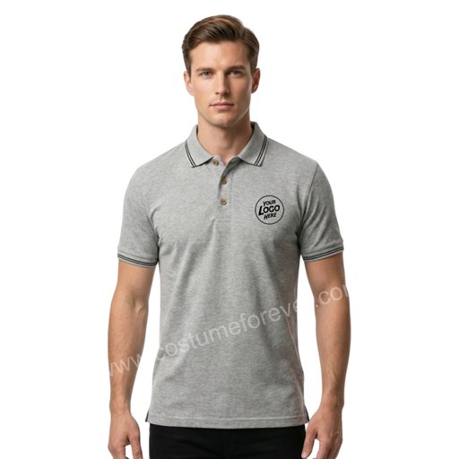 GREY TIPPING T SHIRT | COSTUME FOREVER