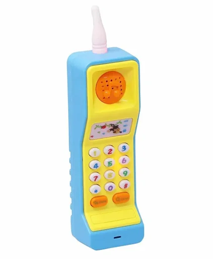 BATTERY NOT INCLUDED& MULTICOLOR) Mobile Phone Toy Easy Learning Toy