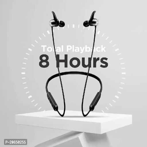 Rockerz 260 in Ear Bluetooth Neckband with Upto 6 Hours Playback, Secure Fit, IPX5, Magnetic Earbuds, BT v5.0 and Voice Assistant
