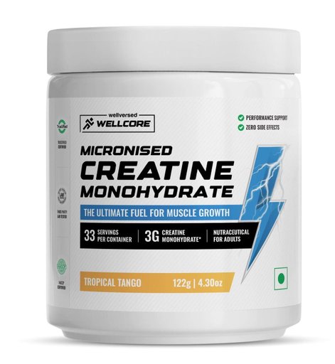 Wellcore creatine Tropical Tangi (mango) 122gm