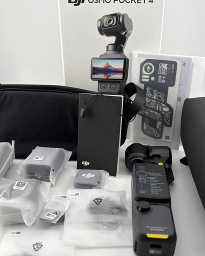 DJI Osmo Pocket 4 Creator Combo · 1″ CMOS & 4K/240fps