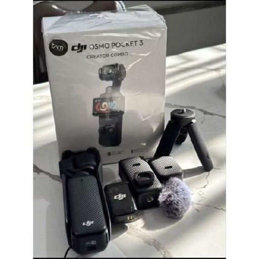DJI Osmo Pocket 3 Creator Combo 4K and 9.4MP 120 FPS Digital Vlogging Camera with ActiveTrack 6.0