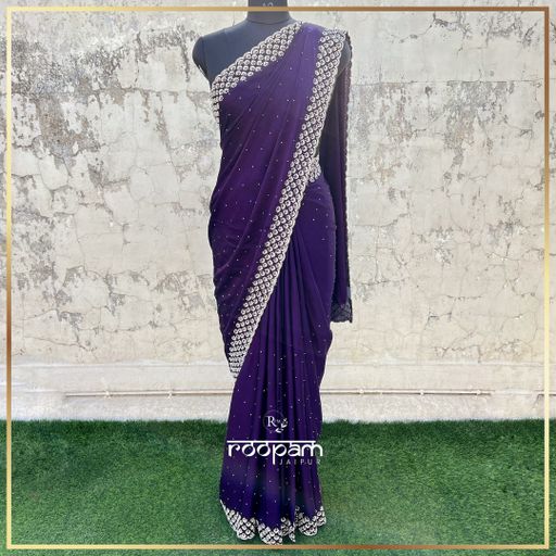Pure Satin Silk Saree