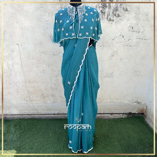 Pure Italian Crepe Saree