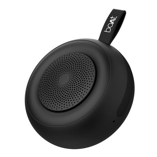 boAt Stone 135 Portable Wireless Bluetooth Speaker with 5W RMS Sound, IPX4 Water Resistance, TWS, 11H Playtime, Multi-Connectivity Modes & Type-C Charging (Active Black)