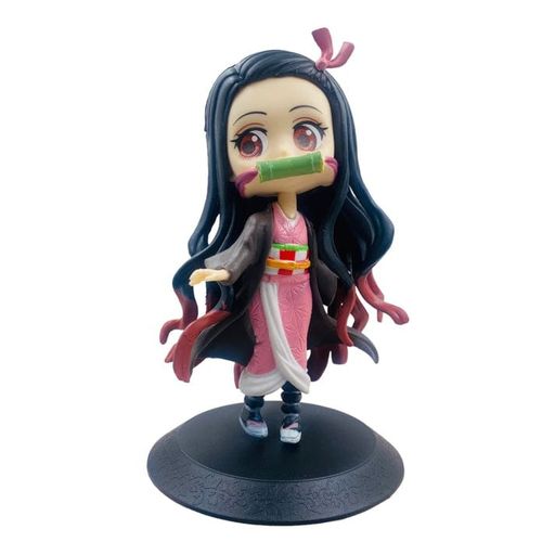 Nezuko Q Posket Action Figure for Home Decors, Office Desk and Study Table | 15 cm | Q Posket- Demon Slayer 