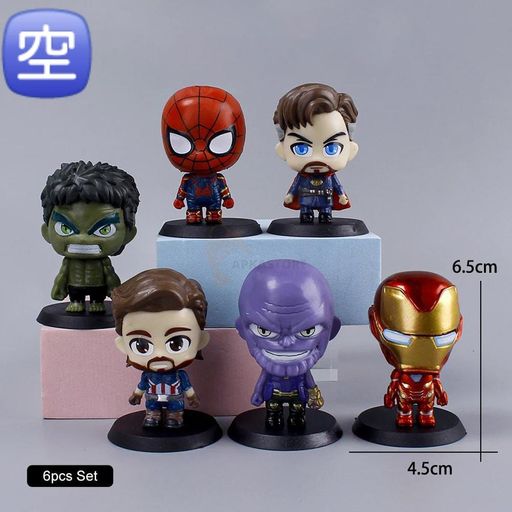 Mini Marvel Avengers Set of 6
