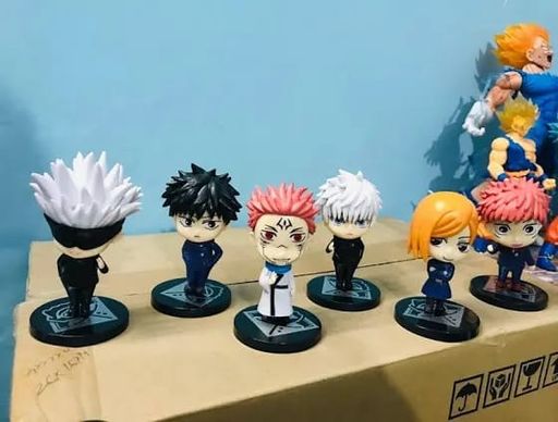Mini chibi Jujutsu Kaisen set of 5