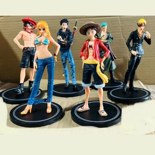 One Piece Set of 6