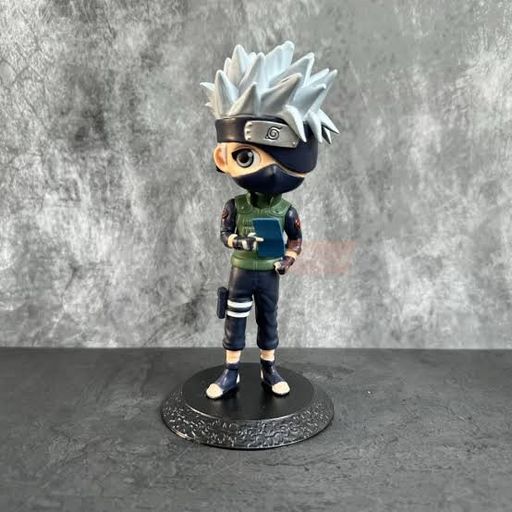 Kakashi Hatake Q Posket Action Figure for Home Decors, Office Desk and Study Table | 15 cm | Q Posket-Naruto
