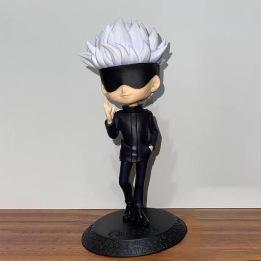 Gojo Satoru Q Posket Action Figure for Home Decors, Office Desk and Study Table | 15 cm | Q Posket-Jujutsu Kaisen