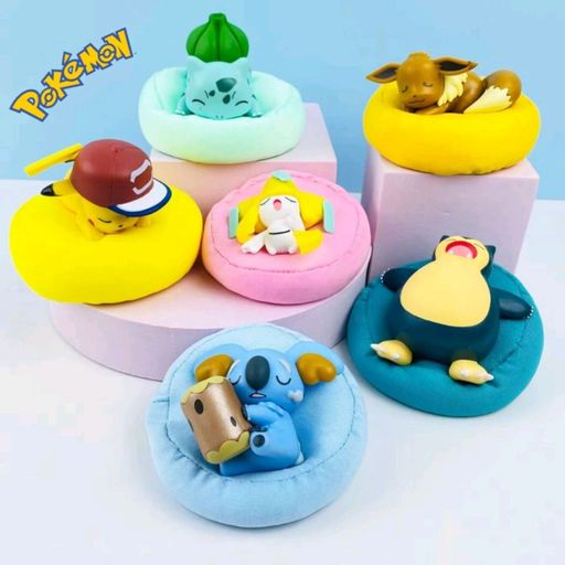 Pokémon with pillow Set of 6