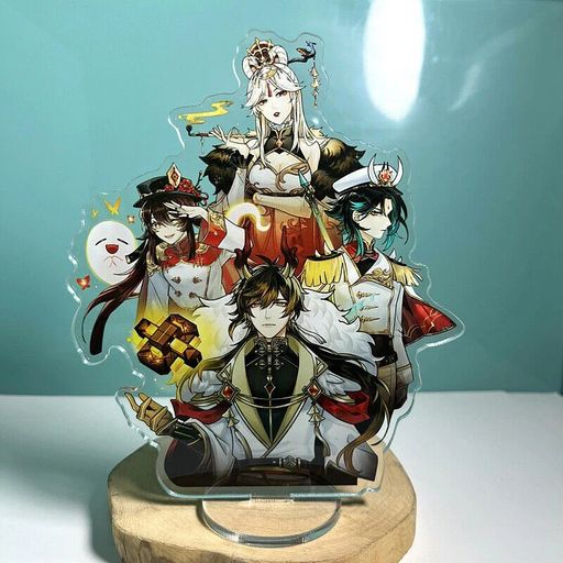Genshin Impact Inazuma Snezhnaya Mondstadt Liyue Acrylic Figure Stand Standee