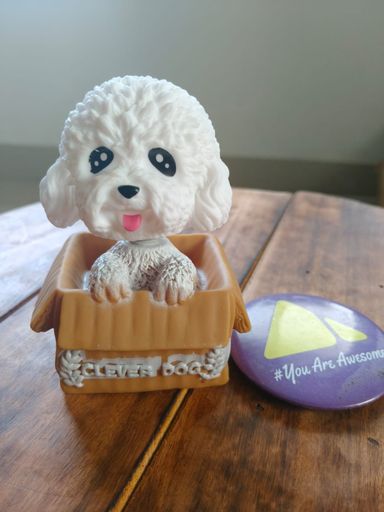 Clever Dog Bobblehead 