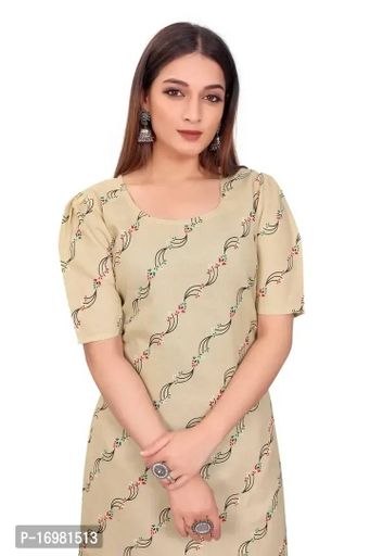 women's cotton material printed kurta for women and girls cases wear kurti kurta