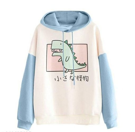 Veroconic Dinosaur Oversized Cartoon Hoodie