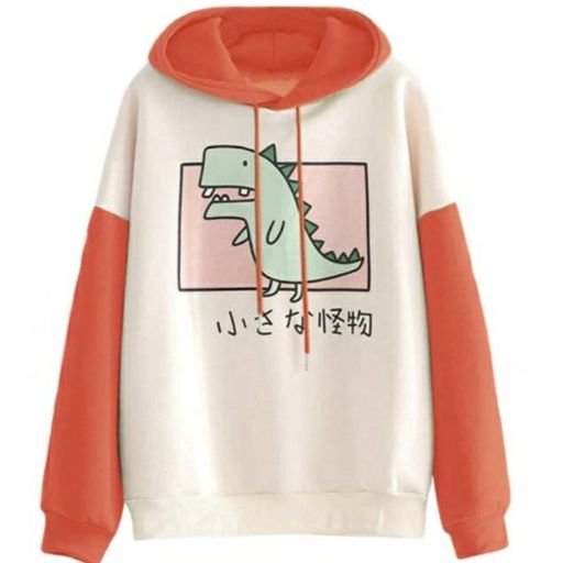Dinosaur oversized hoodies 