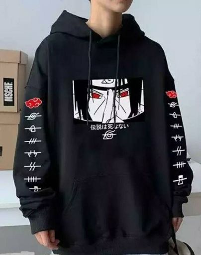 Itachi premium hoodie with sleeves print