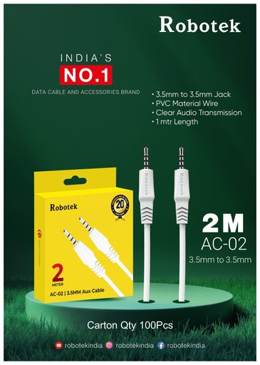 AUX cable 2M AC -02