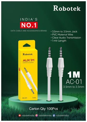 AUX cable 1 m AC -01 