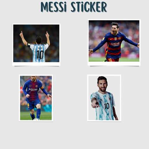 Messi cool sticker 