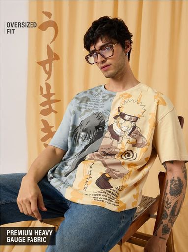 soild oversized tshirt : Naruto addition 
