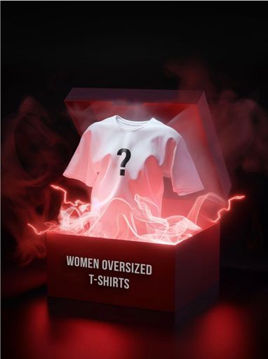 Mysterious women oversized tshirt 