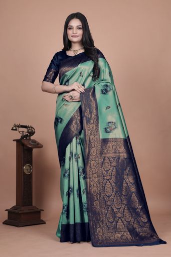 Banarsi Saree With Zari Establishment 