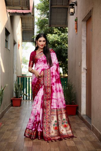 FLORA BRAND PATOLA SAREE 