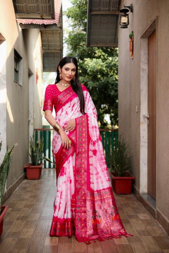 FLORA BRAND PATOLA SAREE 