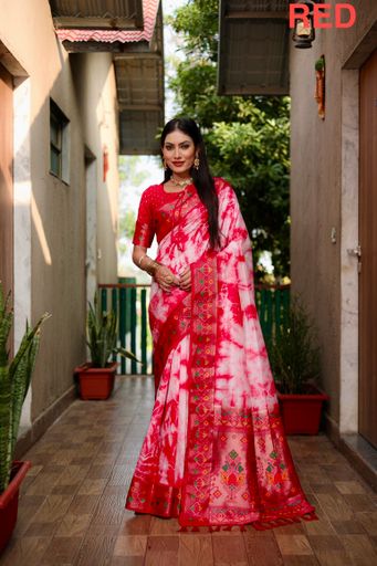 FLORA BRAND PATOLA SAREE 
