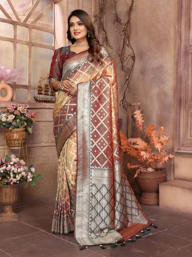 KUNDAN BANARSI SAREE 