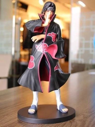 Itachi Uchiha Action Figure 21 cm Anime Limited Edition for Car Dashboard, Decoration, Cake, Office Desk & Study Table Toy Multicolor