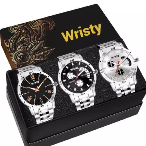 New style designer combo of 3 watches analog watch for boys & mens