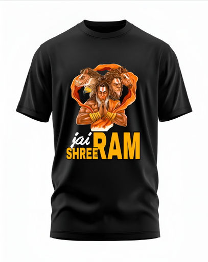 00022 - "Panchamukhi Hanuman" - Soft and Primium 100% Cotton T-Shirt