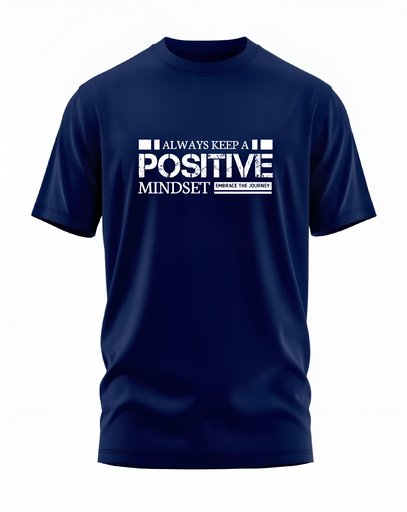 00025 - " POSITIVE" - Soft and Primium 100% Cotton T-Shirt