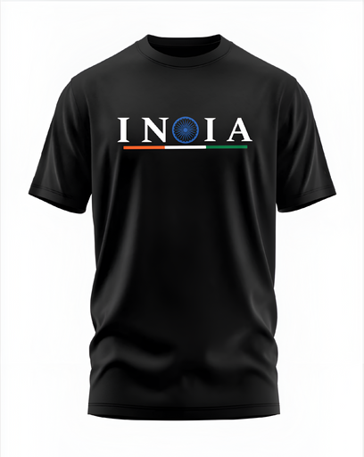 00037 - "Fan of INDIA" - Soft and Primium 100% Cotton T-Shirt