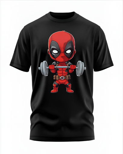 00043 - "BABY DEADPOOL" - Soft and Primium 100% Cotton T-Shirt