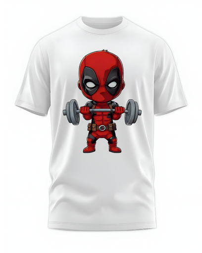00044 - "BABY DEADPOOL" - Soft and Primium 100% Cotton T-Shirt