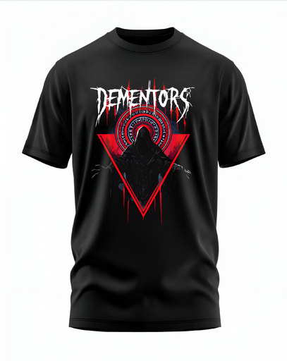 00048 - "DEMENTORS" - Soft and Primium 100% Cotton T-Shirt