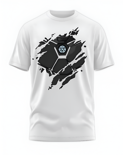 00057 - "IRON ARTISTIC" - Soft and Primium 100% Cotton T-Shirt