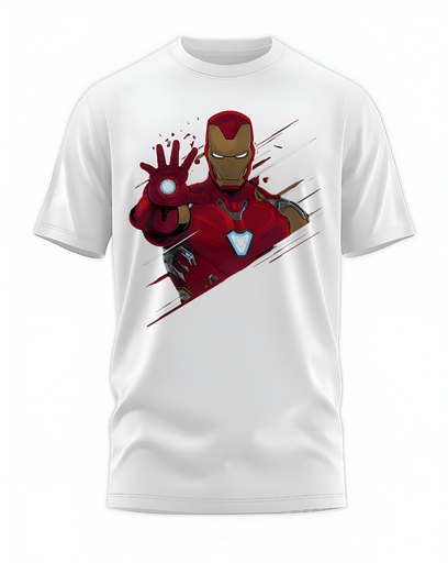 00062 - "IRON ARTISTIC" - Soft and Primium 100% Cotton T-Shirt